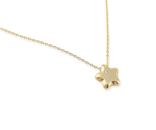 Cadena con Estrella y zirconia