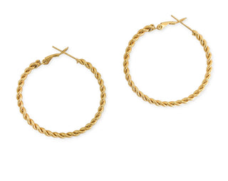Aretes trenzados