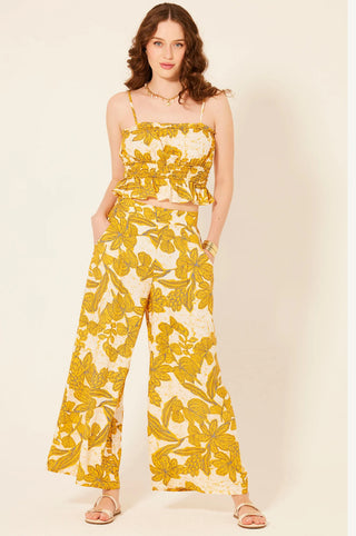 Set de top y Pantalon con Estampado