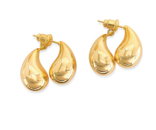 Aretes en forma de gota