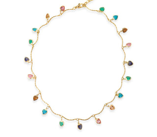 Cadena corazones