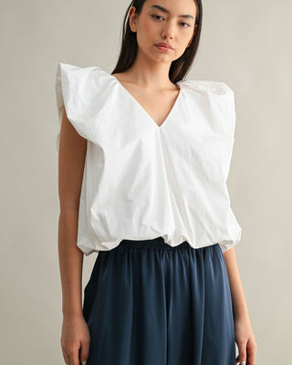 Top Blanco y Negro Bubble