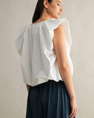 Top Blanco y Negro Bubble