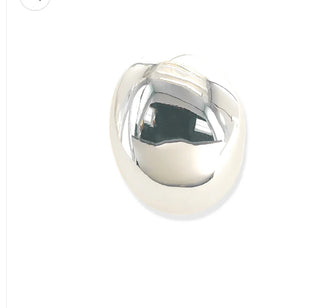 Anillo redondo color silver
