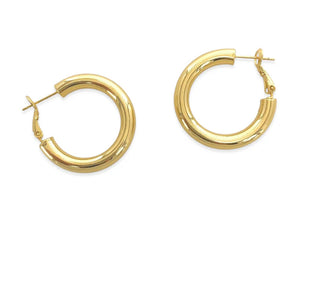 Aretes en forma Hoops