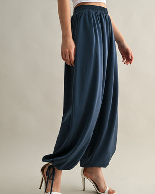 Pantalón Largo Azul Bubble