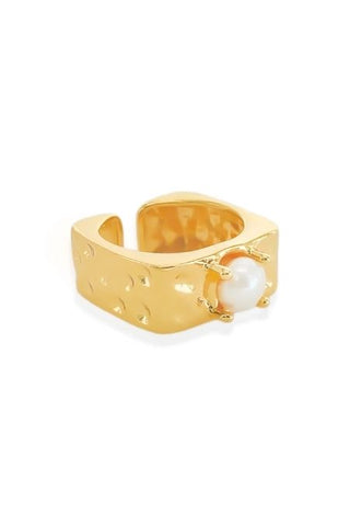 Marina Anillo con Perla Genuina