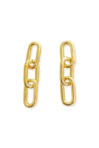Eslabón Chic  Pantallas Minimalistas Bañadas en Oro 18K