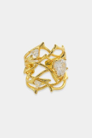 Zafira Anillo de Enredo Elegante