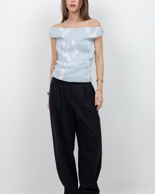 Top Bordado Off-Shoulder