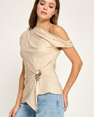 Top Crema  Natural Elegancia