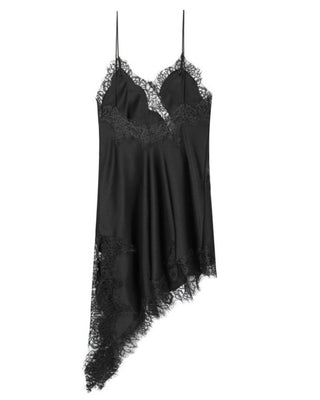 TOP ENCAJE AZUL NEGRO Y MARRON