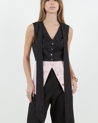 Top Dos tonos Tipo Chaleco