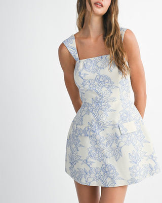 Dress Blue Bloom