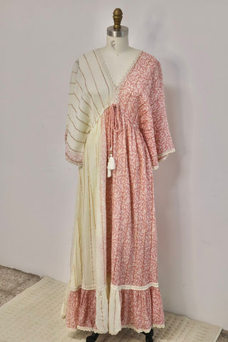 Miranda Maxi Dress Pink largo