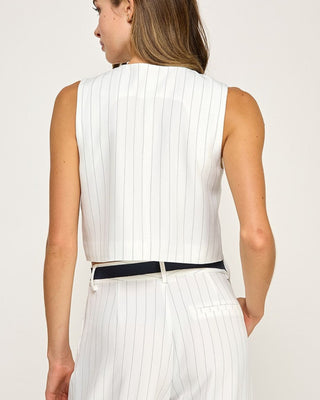 Set Blanco y Azul Marino